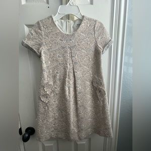 Maria Casero (Luli & Me) lace dress with side pockets. Girls size 7